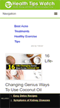 Mobile Screenshot of healthtipswatch.com